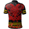 Waikato Chiefs Rugby Polo Shirt - Anzac Day Waikato Chiefs Maori Pattern with Poppy Flowers Polo Shirt