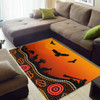 Australia Aboriginal Area Rug - Australia aboriginal beautiful sunset landscape