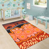 Australia Aboriginal Area Rug - Australian art background nature concept