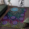 Australia Aboriginal Area Rug - Dreaming art aboriginal background