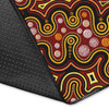 Australia Aboriginal Area Rug - Aboriginal style of dot background