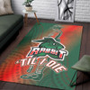 Souths Area Rug - Custom Anzac Rabbit Sport With Patterns Area Rug 2