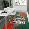 Souths Area Rug - Custom Anzac Rabbit Sport With Patterns Area Rug 8