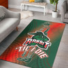 Souths Area Rug - Custom Anzac Rabbit Sport With Patterns Area Rug 5