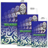 Warriors Rugby Area Rug - Warriors Ruby Maori Patterns Area Rug 3