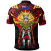 Waikato Chiefs Custom Polo Shirt - New Zealand Chiefs With Maori Patterns And Poppy Flowers