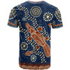 Australia Aboriginal Inspired T-shirt - Platypus And Fish Patterns T-shirt