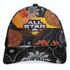 All Stars Rugby Anzac Aboriginal Inspired Cap - All Stars with Anzac Day with Poppy Flower Cap