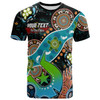 Australia Naidoc Week Custom T-shirt - Torres Strait Island Naidoc Week Aboriginal Inspired T-shirt