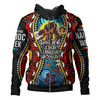 Australia Naidoc Week Custom Hoodie - Aboriginal Inspired and Torres Strait Islander Get Up! Stand Up! Show Up!