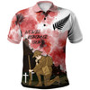 New Zealand Warriors Anzac Polo Shirt - We Will Remember Them Ver02