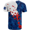 New Zealand Anzac Day T-shirt - Lest We Forget Military Patterns2