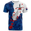 New Zealand Anzac Day T-shirt - Lest We Forget Military Patterns1