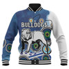 Canterbury-Bankstown Bulldogs Baseball Jacket - Custom Indigenous Canterbury-Bankstown Bulldogs Jacket