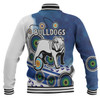 Canterbury-Bankstown Bulldogs Baseball Jacket - Custom Indigenous Canterbury-Bankstown Bulldogs Jacket