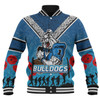 Canterbury-Bankstown Bulldogs Baseball Jacket - Custom Anzac Canterbury-Bankstown Bulldogs Jacket