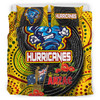 Hurricanes Rugby Bedding Set - Hurricanes Anzac Day Lest We Forget Aboriginal And Tornado Bedding Set