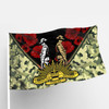 Anzac Day Flag - Australian Army Camo Patterns