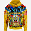 Wellington Hurricanes Anzac Day Custom Hoodie - Remembrance Hurricanes With Maori Patterns And Poppy Flowers