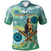 Gold Coast Titans Christmas Polo Shirt - Custom Super Gold Coast Titans Polo Shirt