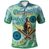Gold Coast Titans Christmas Polo Shirt - Custom Super Gold Coast Titans Polo Shirt
