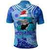 Cronulla-Sutherland Sharks Christmas Polo Shirt - Custom Christmas Super Cronulla-Sutherland Sharks Polo Shirt