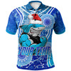 Cronulla-Sutherland Sharks Christmas Polo Shirt - Custom Christmas Super Cronulla-Sutherland Sharks Polo Shirt