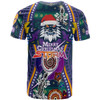 Melbourne Christmas T-shirt - Custom Merry Christmas Indigenous Melbourne T-shirt