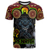 Penrith Panthers Naidoc Week Custom T-Shirt - Torres Strait Aboriginal Inspired Style T-Shirt