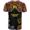 Penrith Panthers Naidoc Week Custom T-Shirt - Torres Strait Aboriginal Inspired Style T-Shirt