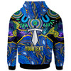 Gold Coast Titans Hoodie - Custom Gold Coast Titans Indigenous Aboriginal Inspired Dot Painting Style