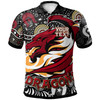 St. George Illawarra Dragons Polo Shirt - Custom Dragons Pattern Naidoc Week Polo Shirt