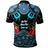 Canterbury-Bankstown Bulldogs Polo Shirt - Custom Naidoc Week Canterbury-Bankstown Bulldogs Torres Strait and Ball Aboriginal Inspired Patterns