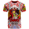 Australia Illawarra and St George Naidoc T-Shirt - Custom Saints Naidoc Week For Our Elders Aboriginal Inspired T-shirt