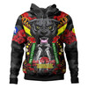 Australia Penrith Anzac Custom Hoodie - Remembrance Chocolate Soldiers Anzac Day With Poppy Flower