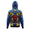 North Queensland Cowboys Naidoc Custom Hoodie - Aboriginal Inspired Dot Painting Style Hoodie