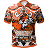 Wests Tigers Naidoc Week Polo Shirt - Custom Tigers Naidoc Week For Our Elders Polo Shirt