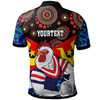 Australia Sydney Naidoc Week Custom Polo Shirt - Aboriginal Inspired Culture and Torres Strait