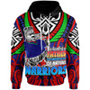 New Zealand Warriors Hoodie - Custom Father's Day New Zealand Warriors Super Maori Dad Hoodie