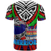 New Zealand Warriors T-shirt - Custom Father's Day New Zealand Warriors Super Maori Dad T-shirt