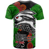 South Sydney Rabbitohs T-shirt - Custom Father's Day South Sydney Rabbitohs Indigenous Energy T-shirt