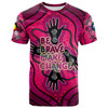 Australia National Reconciliation Week T-shirt - Custom Celebrate Indigenous History And Culture "Be Brave. Make Change" Aboriginal Inspired T-shirt