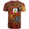 Australia NAIDOC Week Indigenous T-shirt - Custom Aussie Naidoc Boy With Animals In Aboriginal Inspired And Torres Strait Islander Culture