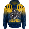 Otago Highlanders Rugby Hoodie - Custom Otago Highlanders Warrior Hoodie