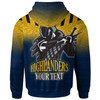 Otago Highlanders Rugby Hoodie - Custom Otago Highlanders Warrior Hoodie