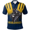 Otago Highlanders Rugby Polo Shirt - Custom Otago Highlanders Warrior Polo Shirt