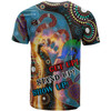 Australia Naidoc Week T-shirt - Custom Aboriginal Inspired Snake Patterns T-shirt