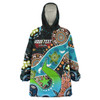 Australia Naidoc Week Snug Hoodie - Torres Strait Island Always Was, Always Will Be, Aboriginal Inspired Land Oodie Blanket