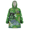 Canberra Naidoc Week Watercolour Snug Hoodie - Custom Canberra Getting Up, Standing Up, Showing Up Oodie Blanket