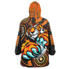 South West Sydney Custom Indigenous Snug Hoodie - This is My Jungle Style Oodie Blanket